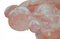 Handgefertigter rosafarbener Scagliola Couchtisch in Wolkenform mit weißen Holzbeinen von Cupioli Luxury Living 4