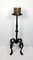 Handcrafted Wrought Iron Floor Candleholder, 1970's 8