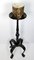 Handcrafted Wrought Iron Floor Candleholder, 1970's 6