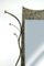 French Handcrafted Wrought Iron Mirror Stand with Table, 1970s, Image 7