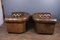 Englische Chesterfield Ledersessel, 1960er, 2er Set 8