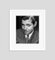 Impresión pigmentada de Clark Gable enmarcada en blanco, Imagen 2