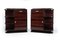 French Art Deco Macassar Ebony Cabinets, Set of 2, Image 1