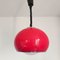 Italian Model 3030 Red Bud Pendant Lamp by Studio6G for Guzzini, 1970s 1