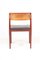 Teak and Cane Side Chairs by Erik Wørts for Erik Wørts Mobelfabrik, 1950s, Set of 6 6