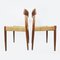 Danish Dining Chairs by Arne Hovmand-Olsen for Mogens Kold, 1960s, Set of 4, Image 5