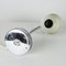 Vintage Adjustable Painted White and Chrome Desk Lamp, 1980s, Image 7