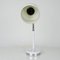 Vintage Adjustable Painted White and Chrome Desk Lamp, 1980s, Image 2