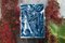 Movimento classico in seta blu, cianotipo su carta acquerello, 2019 contemporaneo, Immagine 3