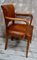 Art Deco Beech Bridge Chairs, 1920s, Set of 4, Image 5