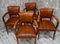 Art Deco Beech Bridge Chairs, 1920s, Set of 4, Image 14