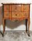 Louis XVI Style French Walnut Briarwood Chest of Drawers with Marble Top 3