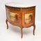 French Painted Marble Top Cabinet, 1920s, Image 4