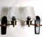 French Sconces in Brass and Half Crystal, 1961, Set of 2 3