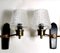 French Sconces in Brass and Half Crystal, 1961, Set of 2, Image 3