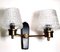 French Sconces in Brass and Half Crystal, 1961, Set of 2 6