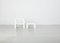 White Plastic Quattro Gatti Side Tables by Mario Bellini for B&B Italia, 1967, Set of 4, Image 5