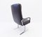 Fauteuil Economy en Cuir Noir par Bernd Münzebrock pour Walter Knoll / Wilhelm Knoll, 1970s 9