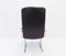 Economy Black Leather Lounge Chair by Bernd Münzebrock for Walter Knoll / Wilhelm Knoll, 1970s 13