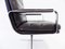 Economy Black Leather Lounge Chair by Bernd Münzebrock for Walter Knoll / Wilhelm Knoll, 1970s 11