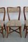 Cherry Wood Dining Chairs by Melchiorre Bega for Bega Bologna , 1950s, Set of 6 41