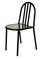 No. 222 Black Stackable Dining Chairs by Robert Mallet-Stevens, 1960s, Set of 6, Image 1