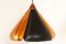 Danish Copper and Black Pendant Lamp, 1960s 1