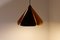 Danish Copper and Black Pendant Lamp, 1960s, Image 9