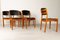 Danish J 61 Dining Chairs by Poul Volther for FDB Møbler, 1967, Set of 6 12