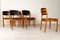 Danish J 61 Dining Chairs by Poul Volther for FDB Møbler, 1967, Set of 6, Image 12