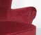 Fauteuil en Velours Rouge par Theo Ruth pour Artifort, 1950s 9