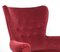 Red Velvet Lounge Chair by Theo Ruth for Artifort, 1950s, Image 7