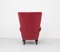 Red Velvet Lounge Chair by Theo Ruth for Artifort, 1950s, Image 5