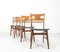 Teak Dining Chairs, 1960s, Set of 4 2