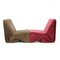 Velvet Lounge Chairs by Ivan Matusik, Czechoslovakia, 1970s, Image 6