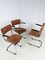 VIntage Dutch Industrial Steel Tube Desk Chairs by Willem Hendrik Gispen, 1950s, Set of 3, Image 16