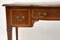 Antique Edwardian Inlaid Mahogany Desk Writing Table from Maple & Co., Image 8