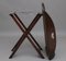 Early 20th-Century Mahogany Folding Butlers Tray On Stand, Image 7