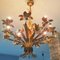 Italian Gilt Chandelier, 1948, Image 2