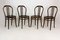 Bentwood Chairs from TON, 1960s, Set of 4 1