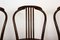 Bugholz Stühle von TON, 1960er, 4er Set 4