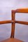 Leather and Rosewood Dining Chairs by Ole Wanscher for Cado, 1960s, Set of 6, Image 4