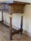 Early 19th Century Spanish Carved Walnut Catalan Console Table 10