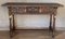 Early 19th Century Spanish Carved Walnut Catalan Console Table 2