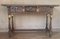 Early 19th Century Spanish Carved Walnut Catalan Console Table 3