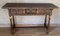 Early 19th Century Spanish Carved Walnut Catalan Console Table 4