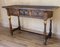 Early 19th Century Spanish Carved Walnut Catalan Console Table 5