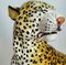 Vintage Leopard Sculpture in Glazed Terracotta, Italy, 1960s 4