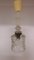 Vintage Ceiling Lamp Made of Clear Glass & Metal Mount, Image 3