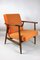 Vintage Orange Easy Chair, 1970s, 1